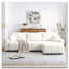 Canapé modulaire en tissu Boucle-1230994536