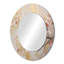Apple Blossom Harmony III - grand miroir fleur de pomme, miroir mural décoratif rose, impression d'art en métal-121503356-121503357