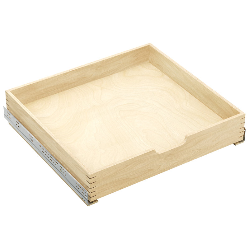 Tiroir en bois Rashun, H 3,94 po x l 10,5 po x P 21 po