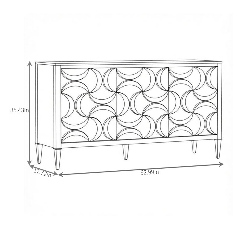 High-End Large-Capacity Sideboard