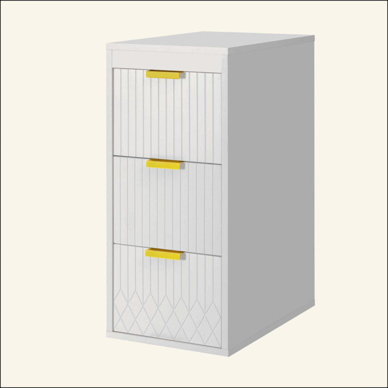 Armoire murale flottante, armoire latérale avec tiroirs, armoire multifonctionnelle pour salle de bain, salon (meuble-lavabo non inclus)