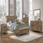 Commode de style rustique avec 6 tiroirs de rangement