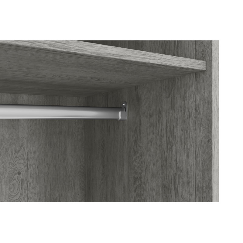 Lovmilla 2 Door Solid Wood Wardrobe