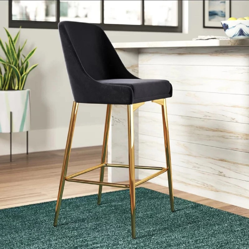 Tabouret noir, Noir