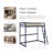 Audreena Metal Loft Bed-340068174-340068172