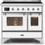 Cuisinière à induction 40 pouces avec 6 éléments à induction ILVE Majestic II Series (porte en verre)-2005538947