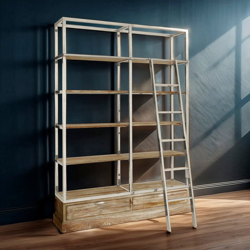 160cm W Solid Wood Shelving Unit