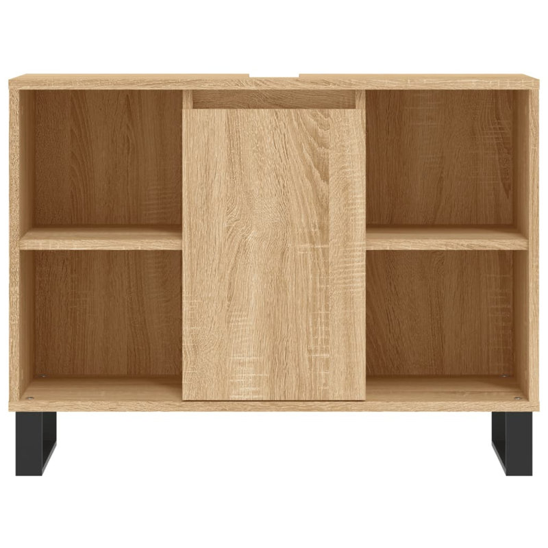 Adriene Freestanding Bathroom Cabinet, Sonoma Oak
