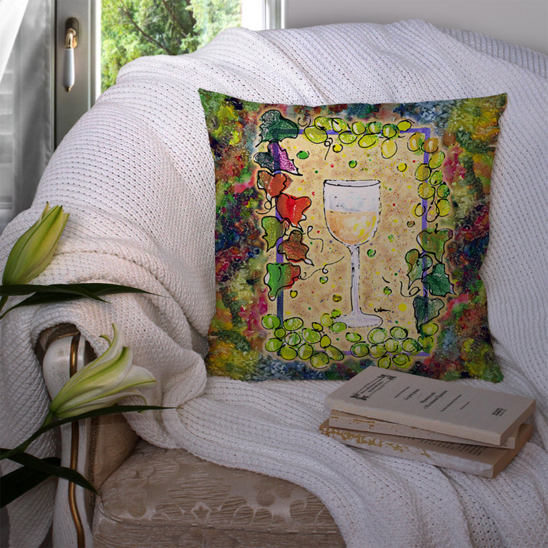 Coussin décoratif d’intérieur/d’extérieur à vin
