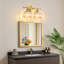 Éclairage pour meuble-lavabo en or 2 lumières avec abat-jour en verre tulipe ambré, applique murale moderne pour miroir, salle d'eau, couloir-1829115036-1837689428-1837689429
