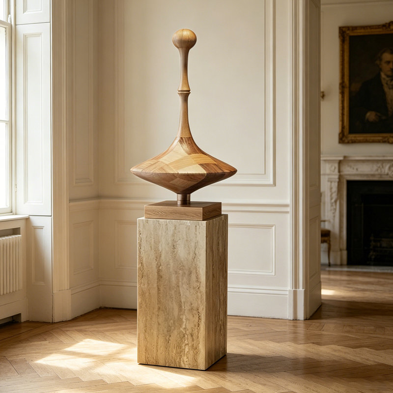 Decorative Object, H 53,15 po x L 16,93 po x l 16,93 po