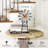 Electric Tabletop Clock in Silver