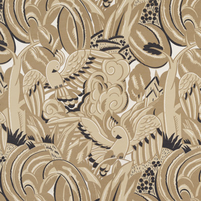 Tissu moderne perroquets