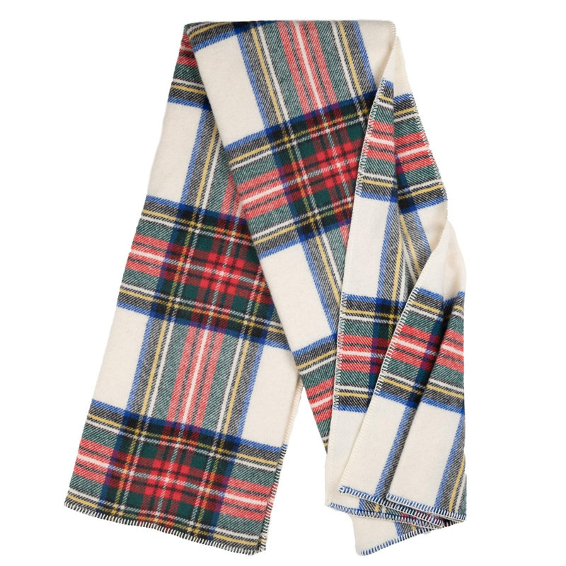 Jeté BIGTHROW, Robe Stewart / carreaux blancs