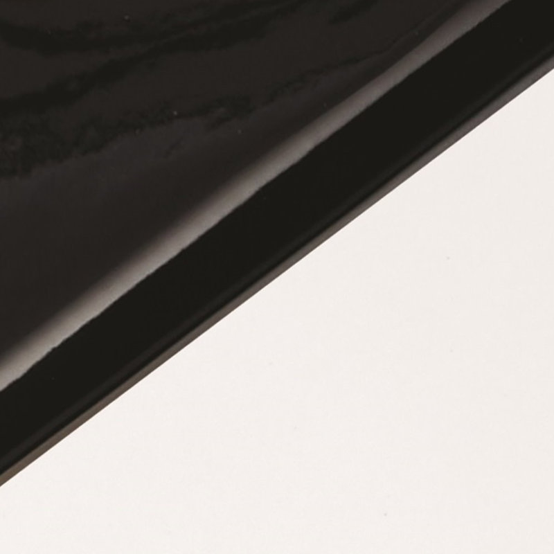 Logan Outdoor Flush Mount, Gloss Black/Matte White, Incandescent (Not Included)