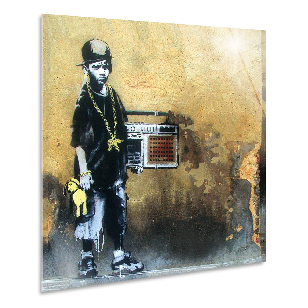 Grafikdruck Gangster Boy von Banksy