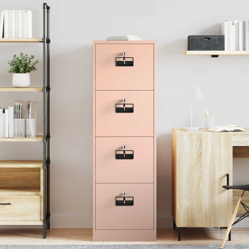 Storage Cabinet, Pink