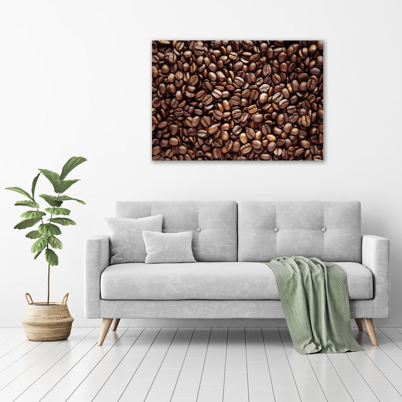 Coffee Beans - Wrapped Canvas Print