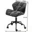 Chaise de bureau pivotante ajustable en forme de losange-1118114868