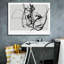 "Lines 2" par Design Fabrikken sur toile-1920800963