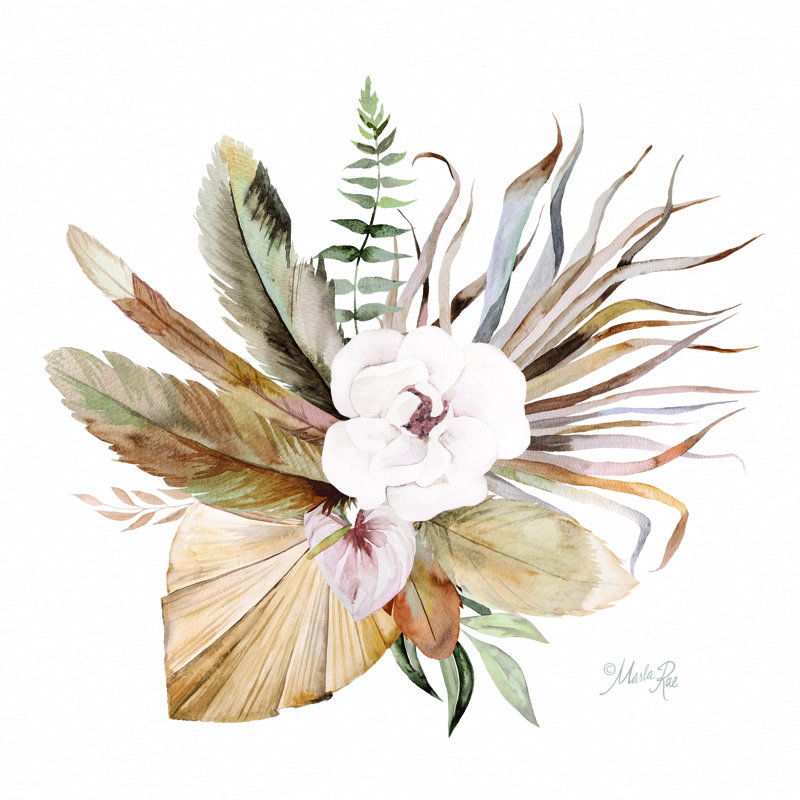 Boho Bouquet 2, H 30 po x l 30 po