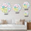 Horloge murale circulaire Mid-Century-73143372