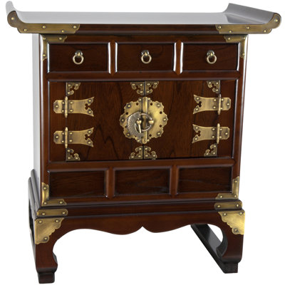 Table de bout avec rangement Dianalee