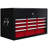 23.6" Metal Tool Box with Top Case, Ball Bearing Slides