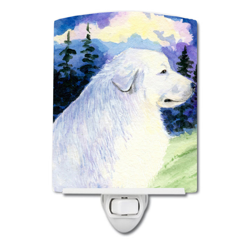 Great Pyrenees Ceramic Night Light