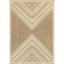 Tapis intérieur/extérieur Alsie à motif géométrique du sud-ouest tissé à la machine