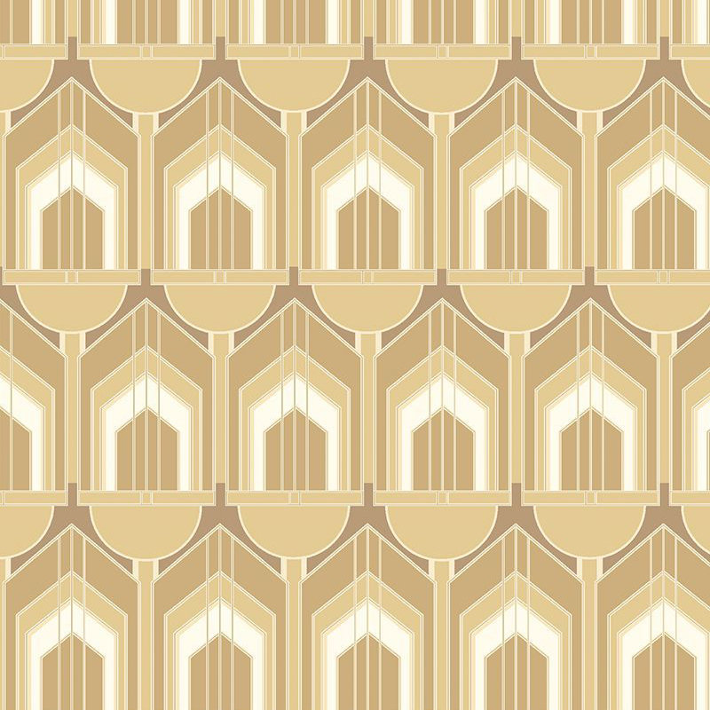 10m x 50cm Matte Wallpaper Roll, Gold