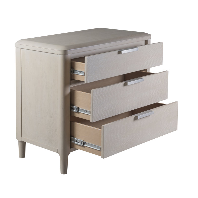 Table de chevet 3 tiroirs Aygun