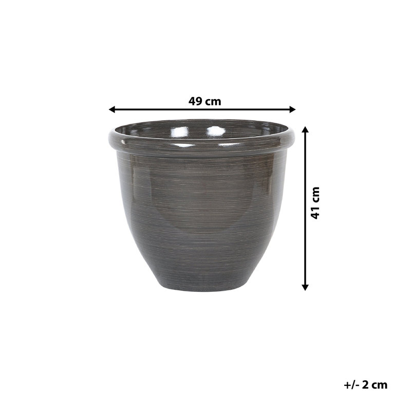 Chesley Pot Planter, 41 cm H x 49 cm W x 49 cm D