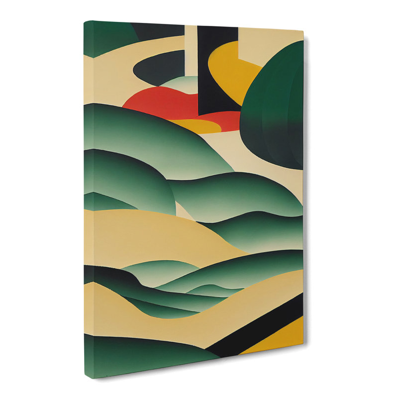 Abstract Stream - Wrapped Canvas, 76cm H x 50cm W x 3cm D