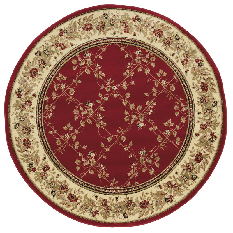 Oriental Indoor Rug, Round 8'