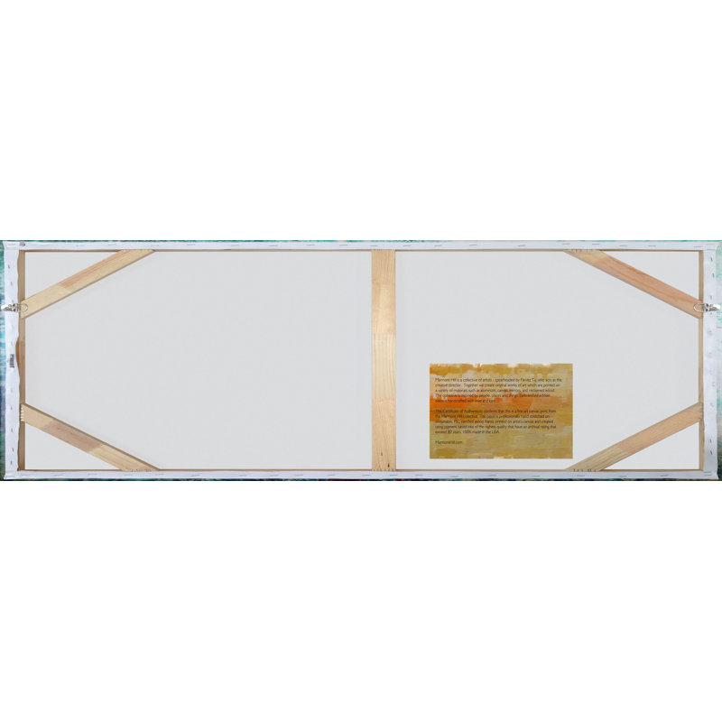 Soft Scape IV - Wrapped Canvas Painting, 25 cm H x 76 cm W x 3.81 cm D