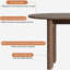 Ensemble de table de salle à manger à deux niveaux-105968633