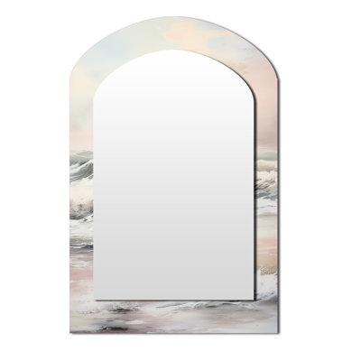 Beige rose minimalisme Tranquil Whispers I