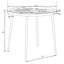Ensemble bistro long en aluminium 31,1 po Houser-66472522