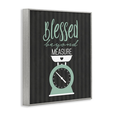 Giclée encadrée Blessed Beyond Mesure