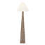 Arcelia 125cm Brown Column Floor Lamp