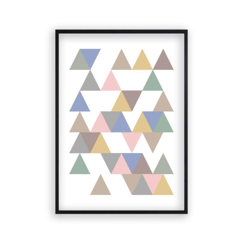 Print, Matt Black Frame, 61 cm H x 43 cm W x 2.5 cm D