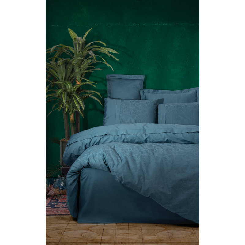 Wardell Solid Colour Duvet Cover Set with Pillowcases