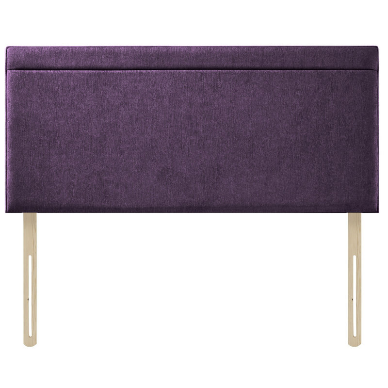 Eria Upholstered Headboard, Double (4'6), Purple
