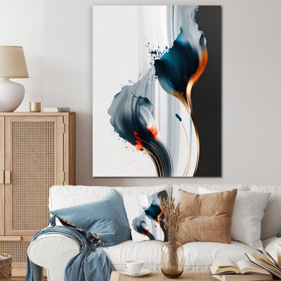 Fleurs abstraites de tulipes I - reproductions d'art murales florales abstraites