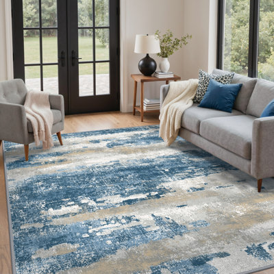  Tapis bleu Pavelina