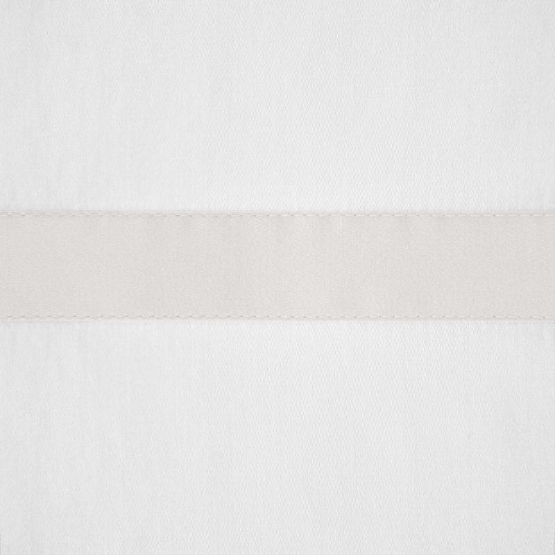 Fino Single Duvet Cover, White/Oyster, Queen Duvet Cover, Yes