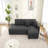 Wool Right Facing Sectional Sofa With Chaise