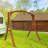 Kupang Solid Wood Porch Swing Stand-119543933