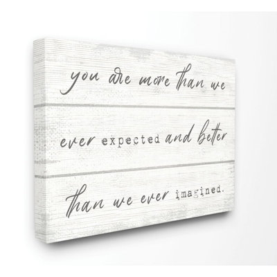 «more than we "inspiration word design" par daphné polselli-impression sur image